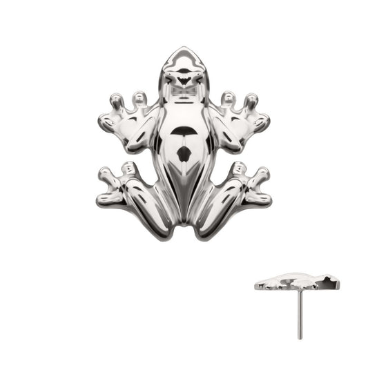Titanium Threadless Frog Top