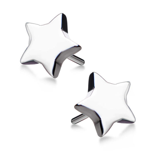 Titanium Threadless Star Top