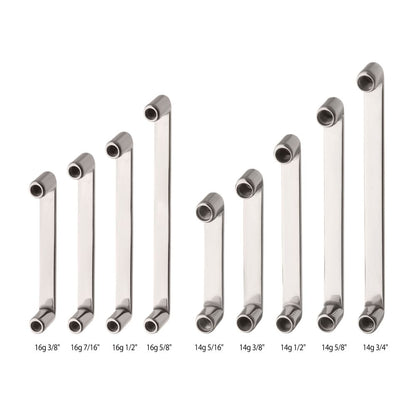 Titanium Internally Threaded Surface Bar