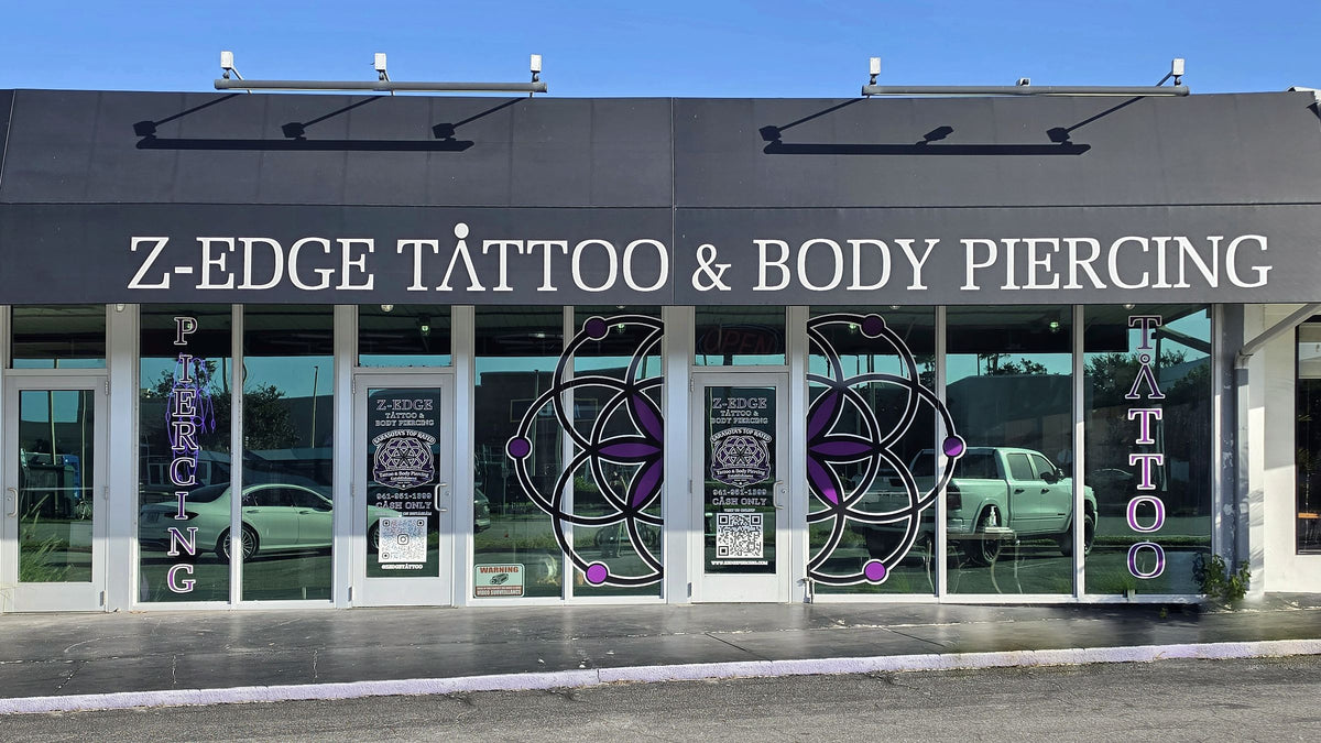 Z-Edge North storefront on Siesta Drive, Sarasota